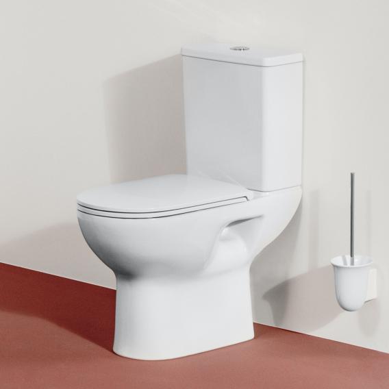 LAUFEN LUA floorstanding, close-coupled washdown toilet white