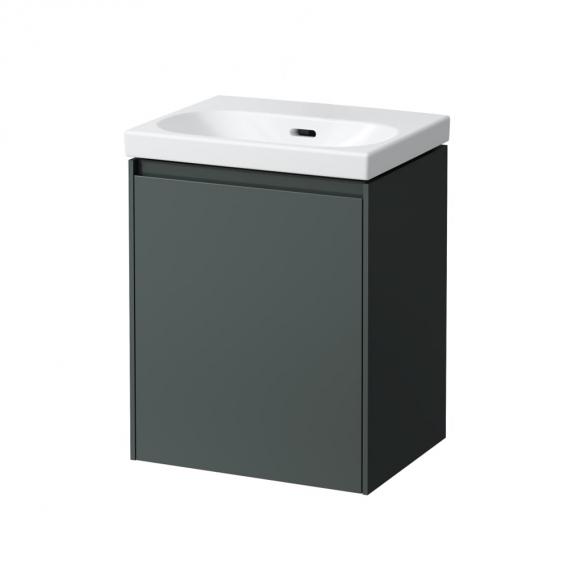 LAUFEN LUA hand washbasin with LANI vanity unit with 1 door