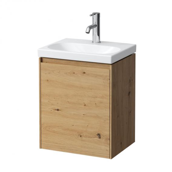 LAUFEN LUA hand washbasin with LANI vanity unit with 1 door