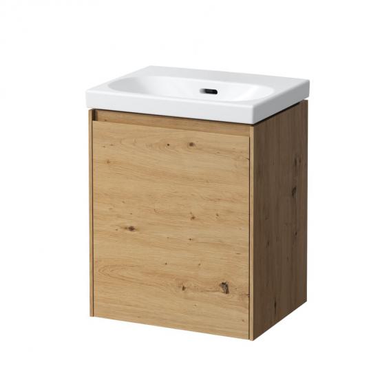 LAUFEN LUA hand washbasin with LANI vanity unit with 1 door