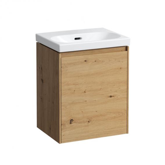 LAUFEN LUA hand washbasin with LANI vanity unit with 1 door