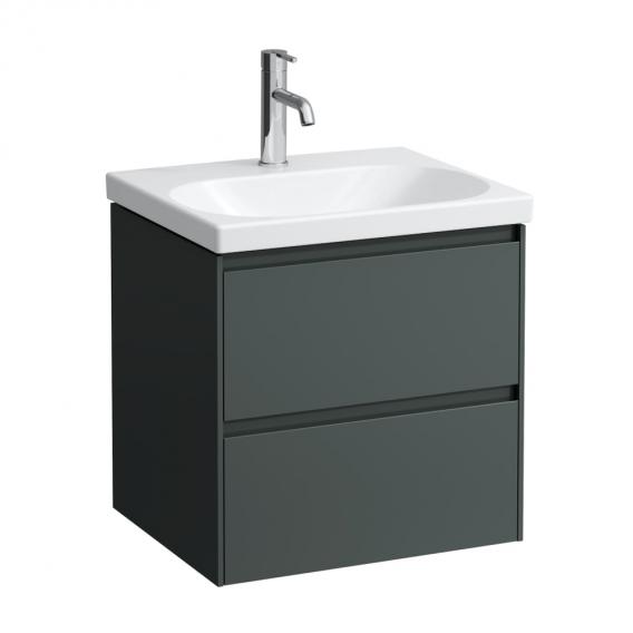 LAUFEN LUA washbasin with LANI vanity unit with 2 pull-out compartments