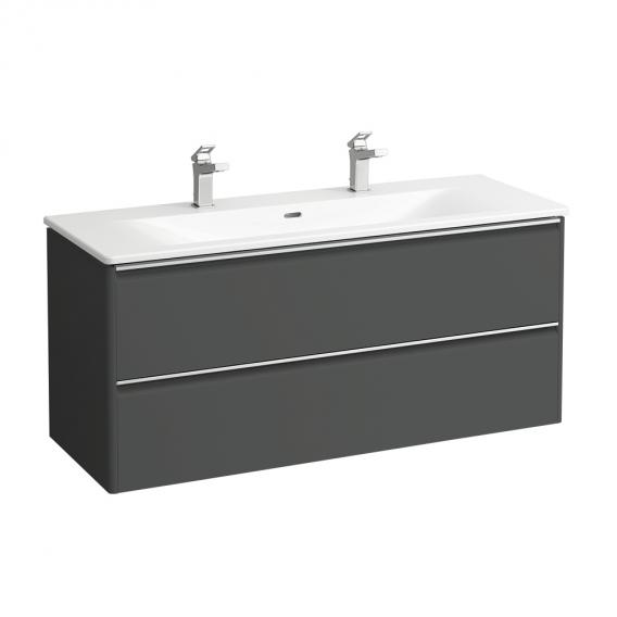 LAUFEN Palace double washbasin with Base vanity unit with 2 pull-out compartments