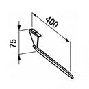 LAUFEN Palace 毛巾桿左鍍鉻