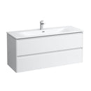 LAUFEN Palace washbasin with Base vanity unit with 2 pull-out compartments