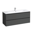LAUFEN Palace washbasin with Base vanity unit with 2 pull-out compartments