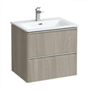LAUFEN Palace washbasin with Base vanity unit with 2 pull-out compartments