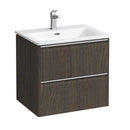 LAUFEN Palace washbasin with Base vanity unit with 2 pull-out compartments