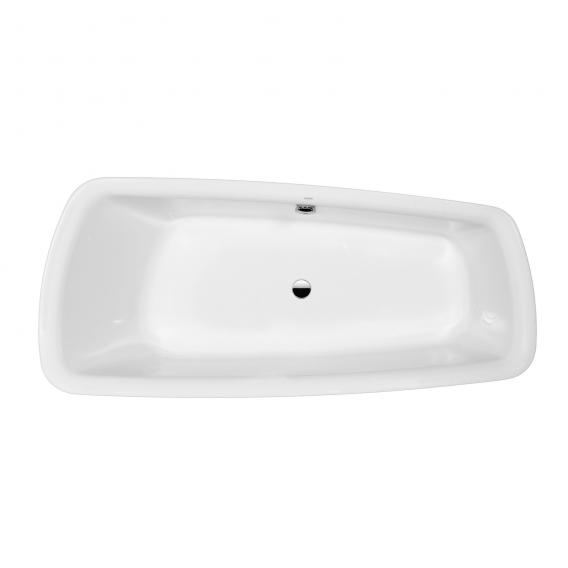 LAUFEN Palomba 異形浴缸，內置，帶 20 毫米浴缸，內置，邊緣白色
