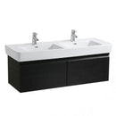 LAUFEN Pro A vanity unit for double washbasin with 2 pull-out compartments