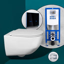 LAUFEN Pro 全套壁掛式馬桶，附 neeos 前牆元件、沖水板