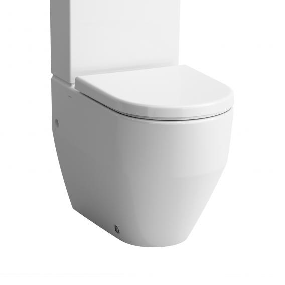 LAUFEN Pro floorstanding close-coupled washdown toilet, flush with the wall