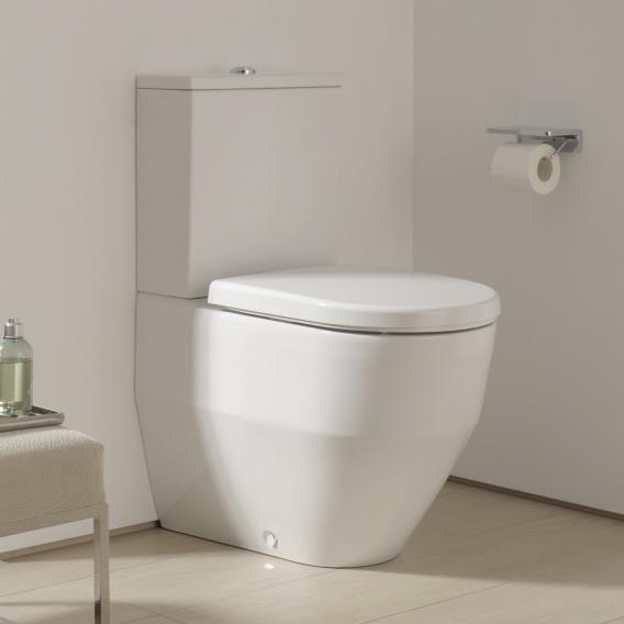 LAUFEN Pro floorstanding close-coupled washdown toilet, flush with the wall