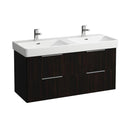 LAUFEN Pro S double washbasin with Base vanity unit with 4 pull-out compartments