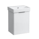 LAUFEN Pro S hand washbasin with Base vanity unit with 1 door