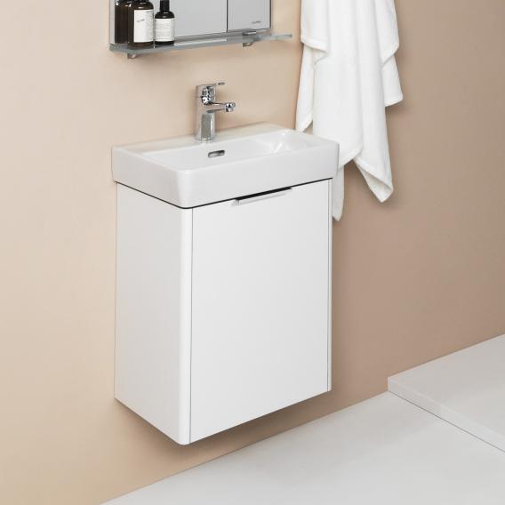 LAUFEN Pro S hand washbasin with Base vanity unit with 1 door