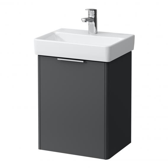 LAUFEN Pro S hand washbasin with Base vanity unit with 1 door