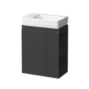 LAUFEN Pro S hand washbasin with vanity unit with 1 door