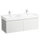 LAUFEN Pro S vanity unit for double washbasin with 2 pull-out compartment