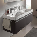 LAUFEN Pro S vanity unit for double washbasin with 2 pull-out compartment