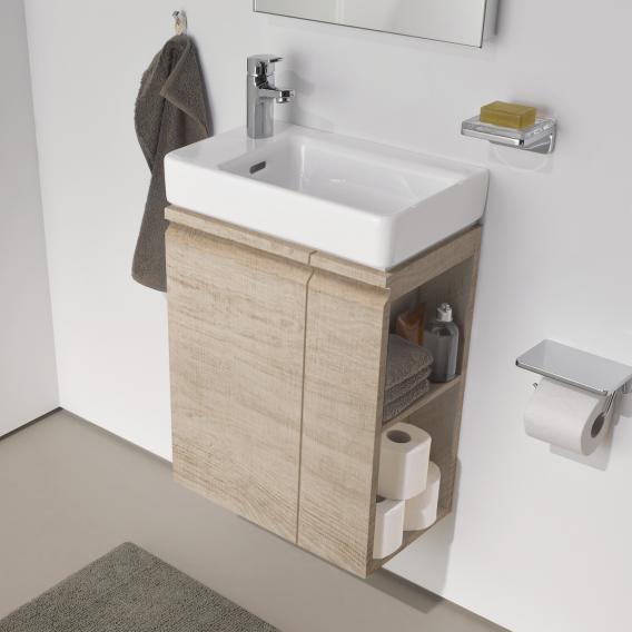 LAUFEN Pro S 洗手盆盥洗台，附 1 個門和側架