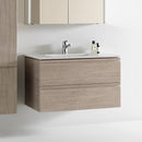 LAUFEN Pro S washbasin and vanity unit with 2 pull-out compartments