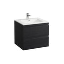 LAUFEN Pro S washbasin and vanity unit with 2 pull-out compartments