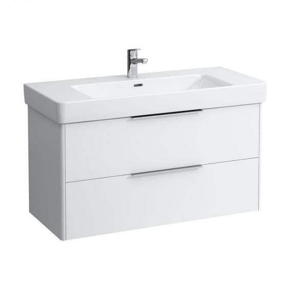 LAUFEN Pro S washbasin with Base vanity unit with 2 pull-out compartments