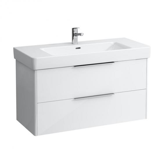 LAUFEN Pro S washbasin with Base vanity unit with 2 pull-out compartments