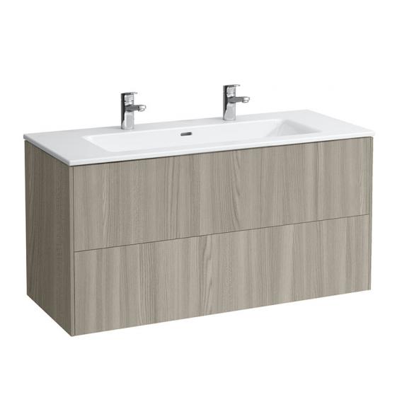 LAUFEN Pro S washbasin with Base vanity unit with 2 pull-out compartments