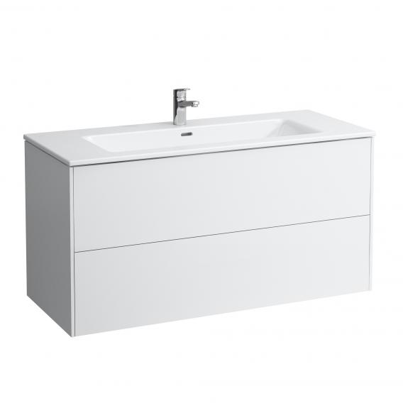 LAUFEN Pro S washbasin with Base vanity unit with 2 pull-out compartments