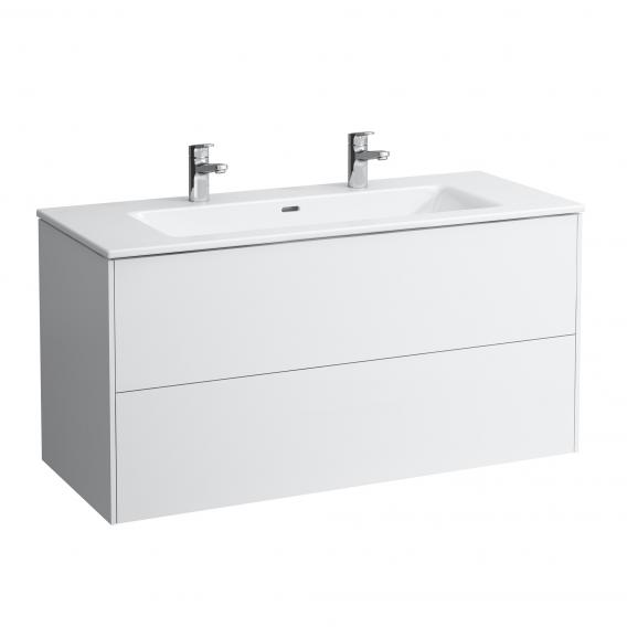 LAUFEN Pro S washbasin with Base vanity unit with 2 pull-out compartments