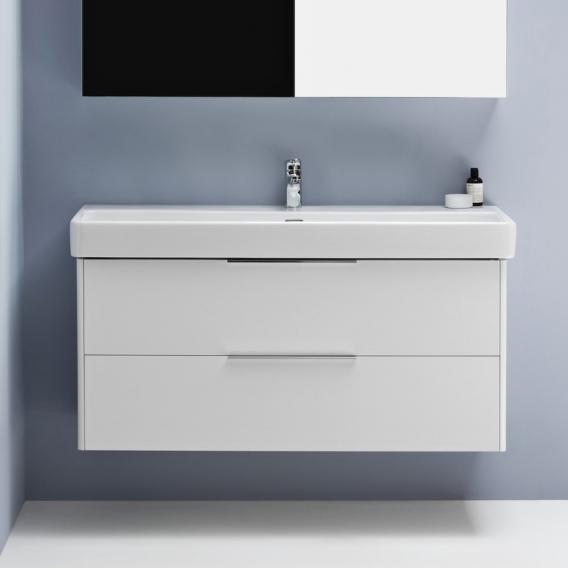 LAUFEN Pro S washbasin with Base vanity unit with 2 pull-out compartments