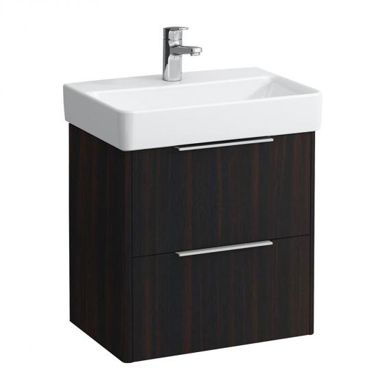 LAUFEN Pro S washbasin with Base vanity unit with 2 pull-out compartments