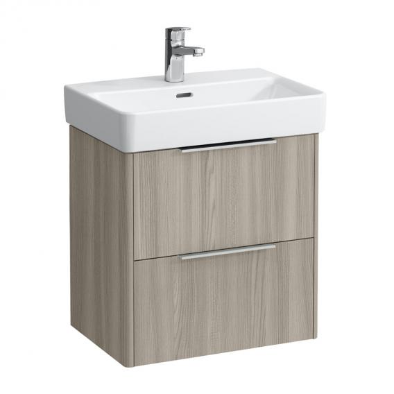 LAUFEN Pro S washbasin with Base vanity unit with 2 pull-out compartments