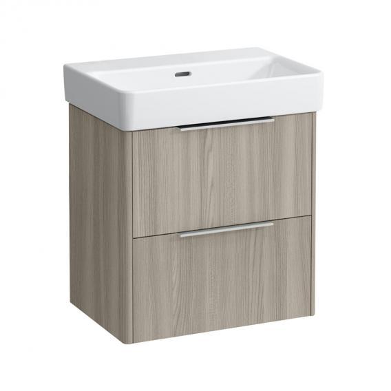 LAUFEN Pro S washbasin with Base vanity unit with 2 pull-out compartments