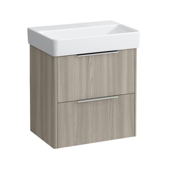 LAUFEN Pro S washbasin with Base vanity unit with 2 pull-out compartments