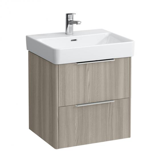 LAUFEN Pro S washbasin with Base vanity unit with 2 pull-out compartments