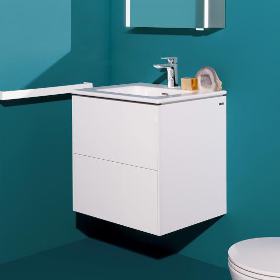 LAUFEN Pro S washbasin with Base vanity unit with 2 pull-out compartments