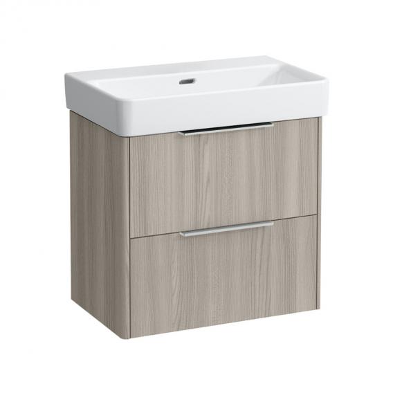 LAUFEN Pro S washbasin with Base vanity unit with 2 pull-out compartments