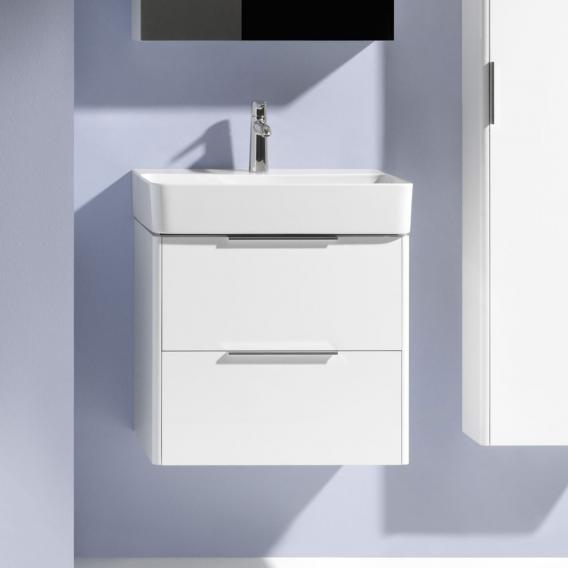 LAUFEN Pro S washbasin with Base vanity unit with 2 pull-out compartments