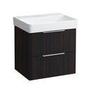 LAUFEN Pro S washbasin with Base vanity unit with 2 pull-out compartments