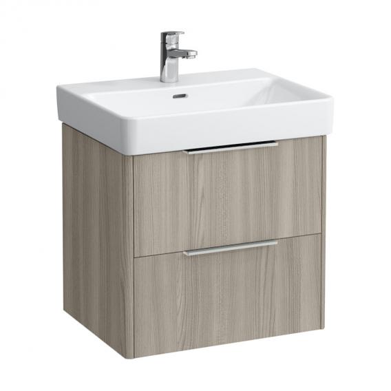 LAUFEN Pro S washbasin with Base vanity unit with 2 pull-out compartments