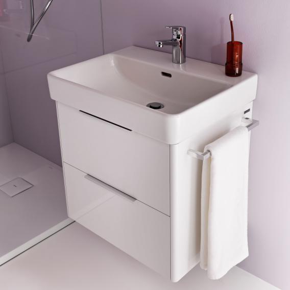 LAUFEN Pro S washbasin with Base vanity unit with 2 pull-out compartments