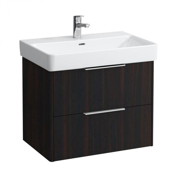 LAUFEN Pro S washbasin with Base vanity unit with 2 pull-out compartments