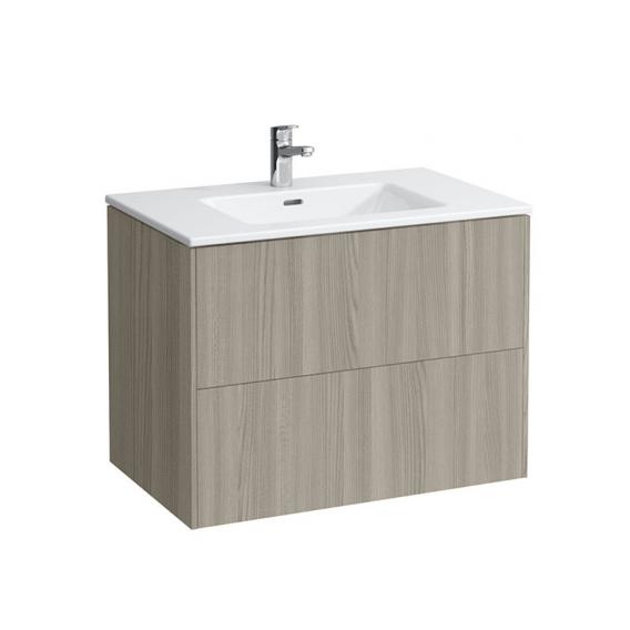 LAUFEN Pro S washbasin with Base vanity unit with 2 pull-out compartments