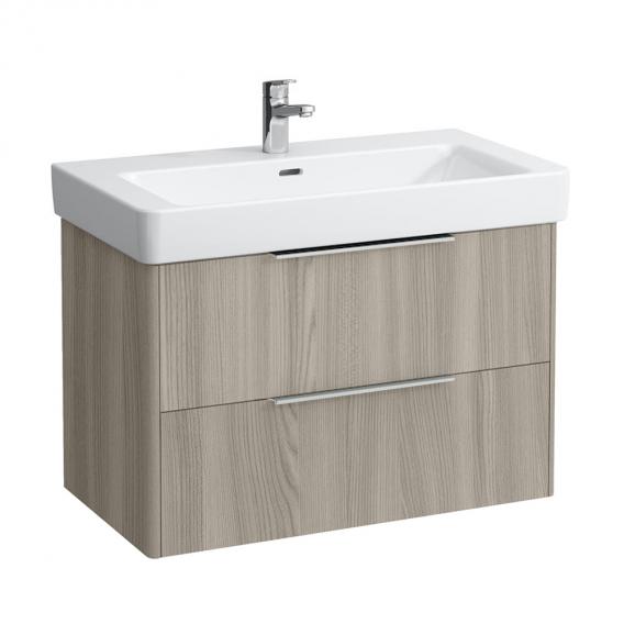 LAUFEN Pro S washbasin with Base vanity unit with 2 pull-out compartments