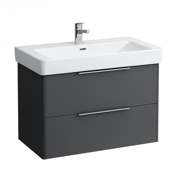 LAUFEN Pro S washbasin with Base vanity unit with 2 pull-out compartments