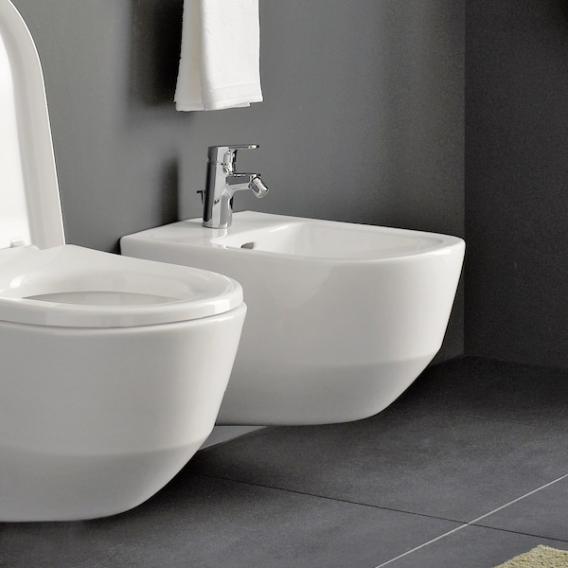 LAUFEN Pro wall-mounted bidet for internal angle valves