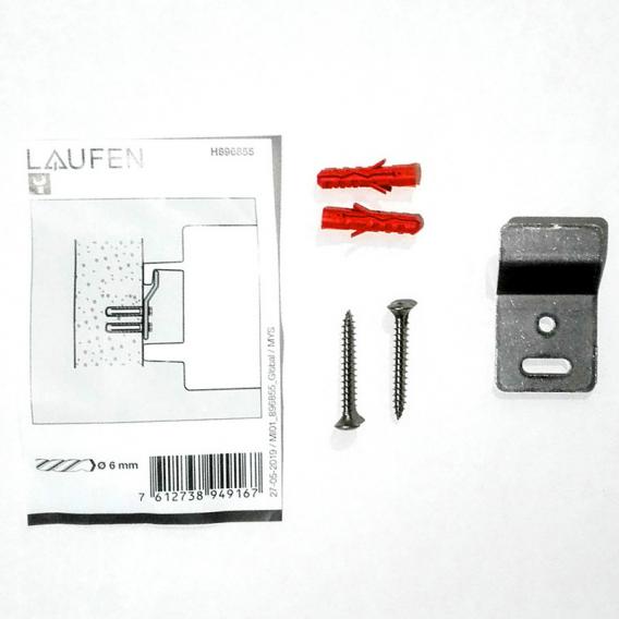 LAUFEN set of fittings for brush container